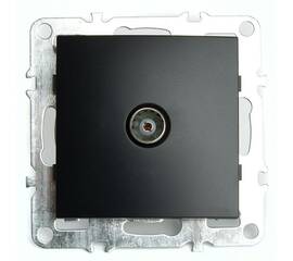 Розетка телевизионная Stekker Эрна черный PST00-9108-03 49152