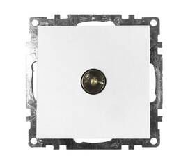 Розетка телевизионная TV Stekker Катрин белый GLS00-7108-01 39306