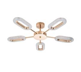Потолочная светодиодная люстра Arte Lamp Ovale A2489PL-5GO