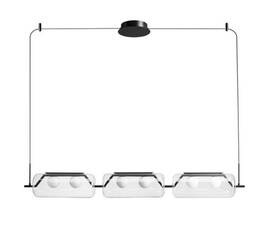 Подвесной светодиодный светильник Arte Lamp Geneva A2341SP-6BK