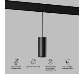 Подвесной трековый светодиодный светильник Elektrostandard Slim Magnetic Dim Amend 85073/01 черный a063534