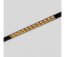 Трековый светодиодный светильник Elektrostandard Slim Magnetic Artas 85103/01 черный/золото a064529