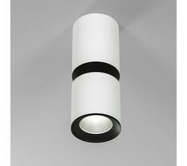 Потолочный светодиодный светильник Elektrostandard Kayo 25048/LED 12W 4000К белый/чёрный a064728