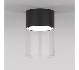 Потолочный светодиодный светильник Elektrostandard Lumen 25047/LED 10W 4000К черный/прозрачный a064709