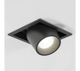 Встраиваемый светодиодный светильник Elektrostandard Conner 25087/LED 8W 4000K черный a063994