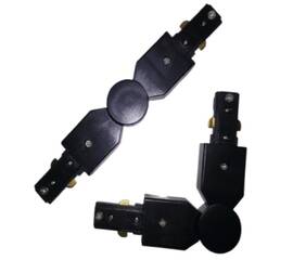 Коннектор поворотный две фазы Elvan 00000013423 Kon-R-BK-2Line