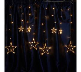 Светодиодная гирлянда Feron Бахрома Звезды 230V 2700K теплый белый статичная CL29 48613