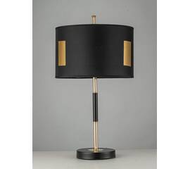 Настольная лампа Arti Lampadari Oggebio E 4.1.T2 BKG