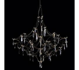 Подвесная светодиодная люстра Loft IT Mira 10259/800 Gold Asfour