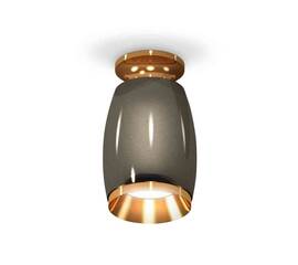 Комплект накладного светильника Ambrella light Techno Spot XS1123043 DCH/PYG черный хром/золото желтое полированное (N6905, C1123, N7034)