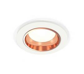 Комплект встраиваемого светильника Ambrella light Techno Spot XC6512005 SWH/PPG белый песок/золото розовое полированное (C6512, N6114)
