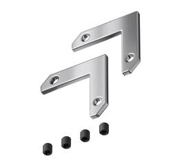 Соединитель L-образный (2 шт. + 4 винта) Maytoni Technical Accessories for tracks Exility TRA034CL-MP-1