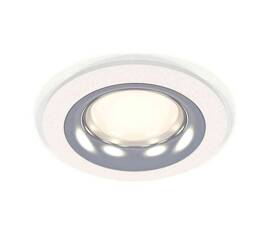 Комплект встраиваемого светильника Ambrella light Techno Spot XC7621003 SWH/PSL белый песок/серебро полированное (C7621, N7012)