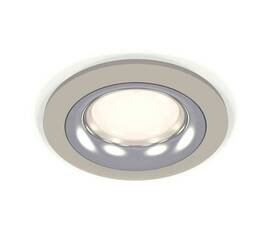Комплект встраиваемого светильника Ambrella light Techno Spot XC7623003 SGR/PSL серый песок/серебро полированное (C7623, N7012)