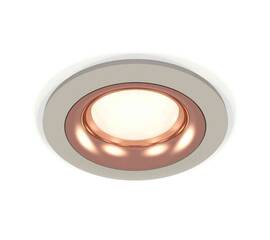 Комплект встраиваемого светильника Ambrella light Techno Spot XC7623006 SGR/PPG серый песок/золото розовое полированное (C7623, N7015)
