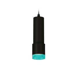 Комплект подвесного светильника Ambrella light Techno Spot XP7402004 SBK/BL черный песок/голубой (A2302, C6343, A2030, C7402, N7194)