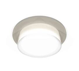 Комплект встраиваемого светильника Ambrella light Techno Spot XC7623040 SGR/FR/CL серый песок/белый матовый/прозрачный (C7623, N7160)
