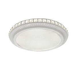 Потолочный светодиодный светильник Ambrella light Orbital Crystal F92 104W D600