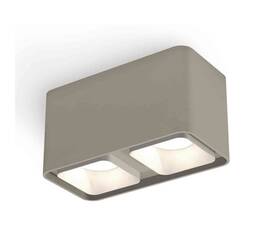 Комплект накладного светильника Ambrella light Techno Spot XS7852001 SGR/SWH серый песок/белый песок (C7852, N7701)