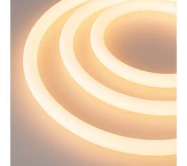 Гибкий неон Arlight14,4W/m 336LED/m 2835SMD теплый белый 5M MOONLIGHT-TOP-A336-D18mm 24V Warm2300 360deg 038761