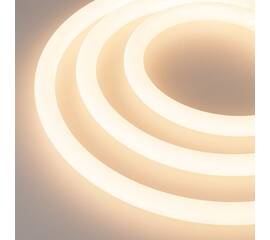 Гибкий неон Arlight14,4W/m 336LED/m 2835SMD теплый белый 5M MOONLIGHT-TOP-A336-D18mm 24V Warm2700 360deg 038760