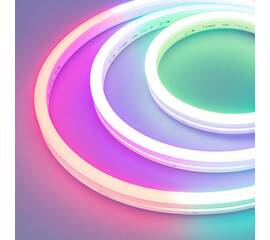 Гибкий неон Arlight 7,2W/m 84Led/m 5060SMD разноцветная 5M SPI Moonlight-Side-B84-12x17mm 24V RGB-PX