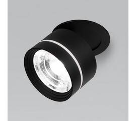 Встраиваемый светодиодный светильник Elektrostandard Stark 25035/LED 8W 4200K чёрный a062932