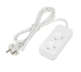 Удлинитель Uniel Ultra 2гн х 1,5м б/з S-CU2-1,5 White UL-00009975