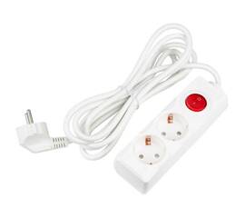 Удлинитель Uniel Ultra 2гн х 3м с/з S-GCU2-3B White UL-00010010