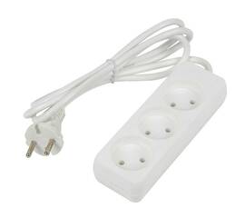 Удлинитель Uniel Ultra 3гн х 2м б/з S-CU3-2 White UL-00009981
