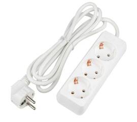 Удлинитель Uniel Ultra 3гн х 2м с/з S-GCU3-2 White UL-00010000