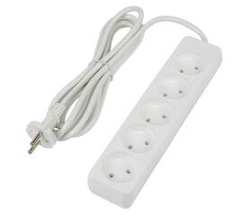 Удлинитель Uniel Ultra 5гн х 3м б/з S-CU5-3 White UL-00009990