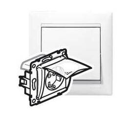 Розетка 2К+3 Legrand Valena 16A 250V белая 695641