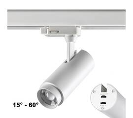 Трековый трехфазный светодиодный светильник Novotech Port Nail 359030