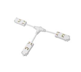 Коннектор Т-образный гибкий Denkirs Smart TR2115-WH