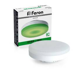 Лампа светодиодная Feron GX53 12W Таблетка Зеленая LB-455 48560