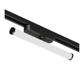 Трековый светодиодный светильник Denkirs Strom DK6448-BK