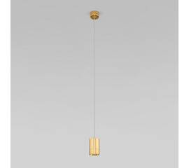 Подвесной светодиодный светильник Eurosvet Piccolo 50248/1 LED золото