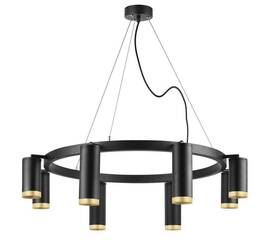 Подвесная люстра Lightstar Rullo (571018+214437-4+214487-4+203440-8) LR01887437440
