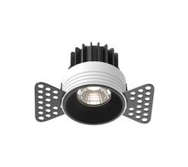 Встраиваемый светодиодный светильник Maytoni Round DL058-7W4K-TRS-B