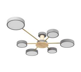 Потолочная светодиодная люстра Loft IT Sunrise 10316/6 Grey