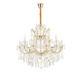 Подвесная люстра iLamp Diamond 6071-18 GD+CL