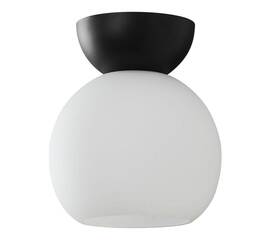 Потолочный светильник iLamp Mono C6079-1 BK+WH