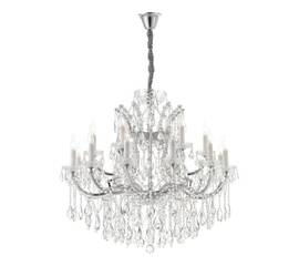 Подвесная люстра iLamp Diamond 6071-18 CR+CL