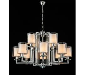 Подвесная люстра iLamp King RM6201-8+4 CR+CL