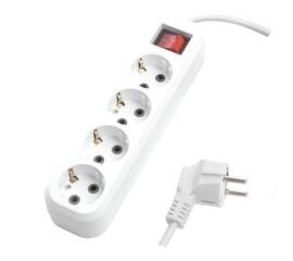 Удлинитель Stekker Home 4гн 3м с/з HM07-41-03 49359