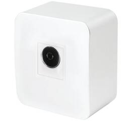 Розетка телевизионная TV Stekker София белый MST00-10-01 49299