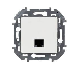 Информационная розетка RJ 45 - категория 5e - UTP - INSPIRIA - белый