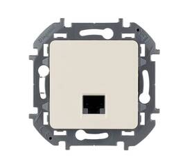 Информационная розетка RJ 45 - категория 5e - UTP - INSPIRIA - слоновая кость