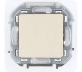 Переключатель IP44 - INSPIRIA - 10 AX - 250 В~ - слоновая кость